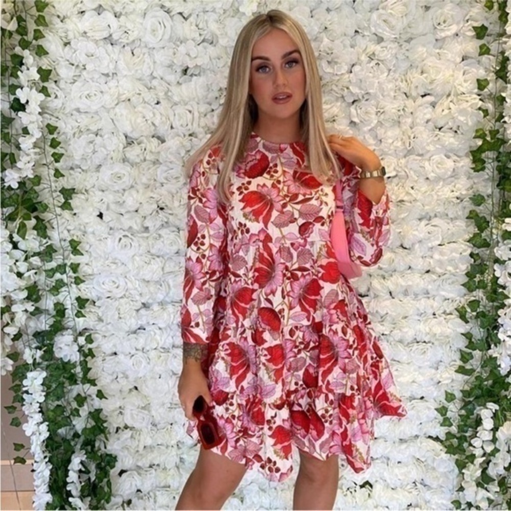 ZARA Floral print dress 5216/058